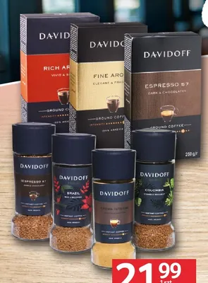 Kawa mielona Davidoff promocja w Selgros
