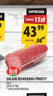 Salami bumerang prosty Bell promocja w Arhelan