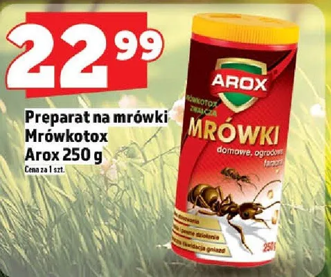 Preparat na mrówki Mrówkotox Arox promocja w TOPAZ