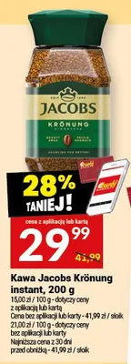 Kawa Jacobs Krönung instant, 200 g promocja w Twój Market