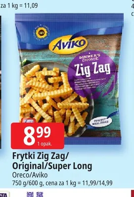Frytki Original Aviko promocja w Leclerc