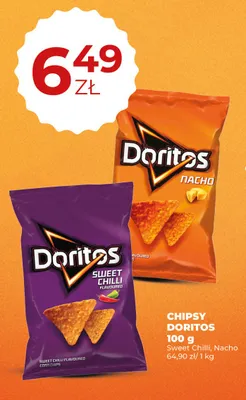 Chipsy Doritos Nacho promocja w Duży Ben