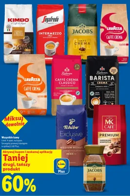 Kawa ziarnista Kimbo Espresso Crema Intensa promocja w Lidl