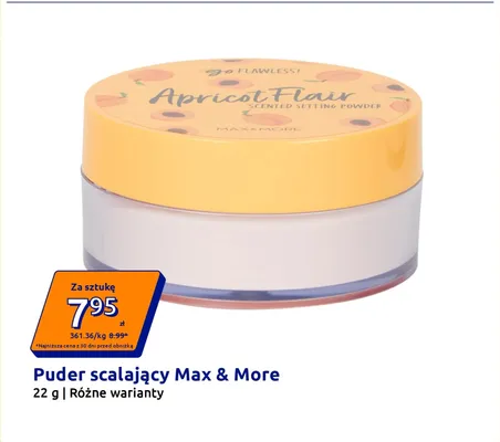 Puder scalający Max & More promocja w Action