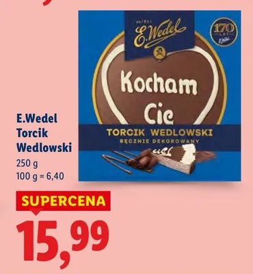 E.Wedel Torcik Wedlowski promocja w Lidl