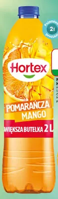 Napój niegazowany Hortex Pomarańcza Mango promocja w Dino