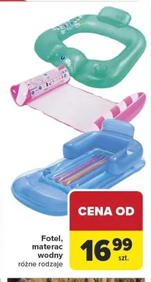 Fotel wodny promocja w Carrefour