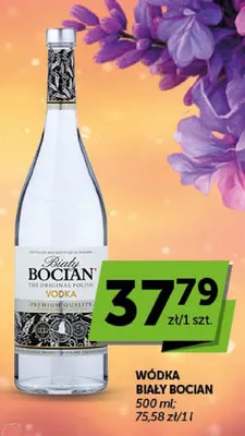 Wódka Biały Bocian promocja w Groszek