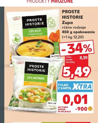 Zupa różne rodzaje Proste Historie promocja w Kaufland