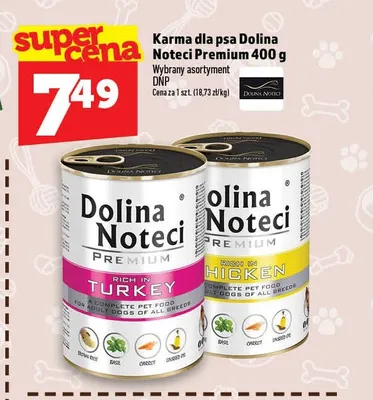 Karma dla psa Dolina Noteci Premium z indykiem promocja w TOPAZ