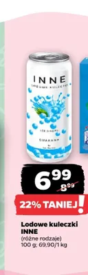 Lodowe kuleczki INNE Ice Drops Guarana promocja w Netto