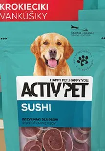 Przysmaki dla psa ACTIV PET Sushi promocja w Biedronka