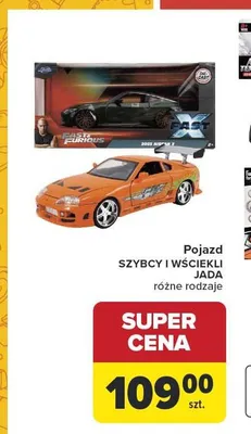 Pojazd Szybcy i Wściekli Jada promocja w Carrefour