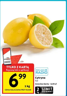 Cytryna luz promocja w Intermarche