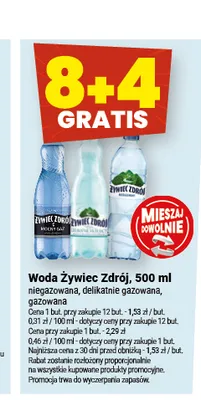 Woda niegazowana Żywiec Zdrój promocja w Twój Market