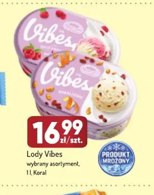 Lody Vibes bakaliowe promocja w Avita