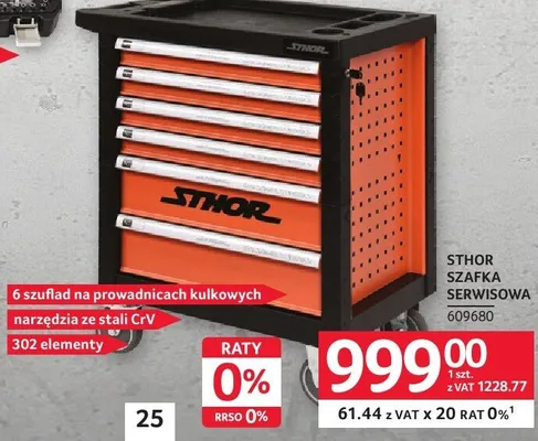 Szafka serwisowa STHOR SZAFKA SERWISOWA promocja w Selgros