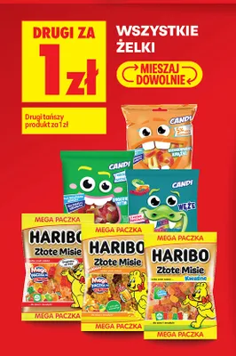 Żelki Haribo Złote Misie Kwaśne promocja w Biedronka