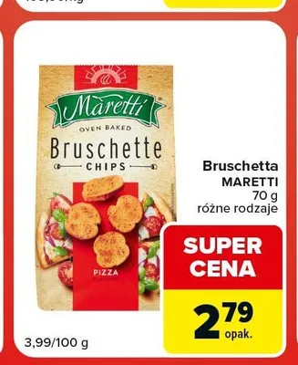 Bruschetta Maretti promocja w Carrefour Market