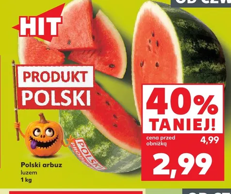 Arbuz polski promocja w Kaufland