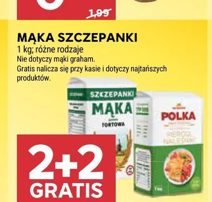Mąka Szczepanki promocja w Stokrotka