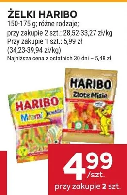 Żelki Haribo, różne rodzaje promocja w Stokrotka