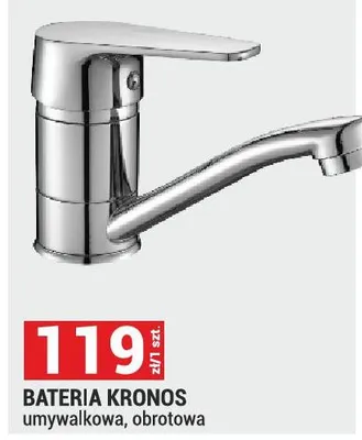 BATERIA KRONOS umywalkowa, obrotowa promocja w Merkury Market
