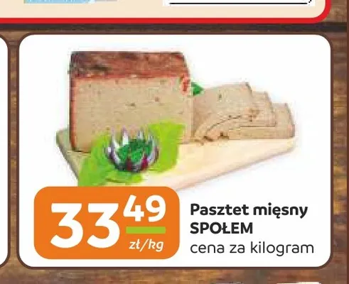 Pasztet mięsny Społem promocja w Społem Częstochowa