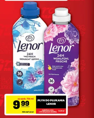 Płyn do płukania Lenor Aprilfrisch promocja w Gram Market