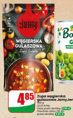 Zupa węgierska gulaszowa JemyJemy promocja w Dino