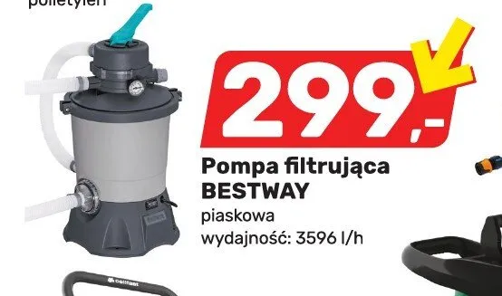 Pompa filtrująca BESTWAY piaskowa promocja w Bricomarche