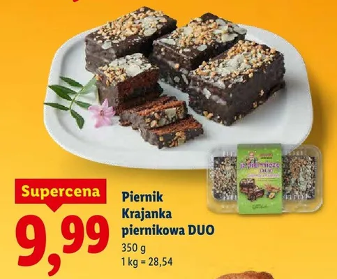 Piernik Krajanka piernikowa DUO promocja w Lidl