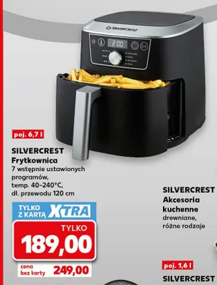 Frytkownica 6,7 l Silvercrest promocja w Kaufland
