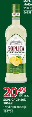 Likier Soplica Cytrynówka 21-26% promocja w Selgros