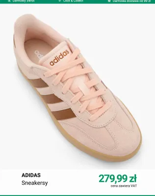Sneakersy Adidas promocja w Deichmann