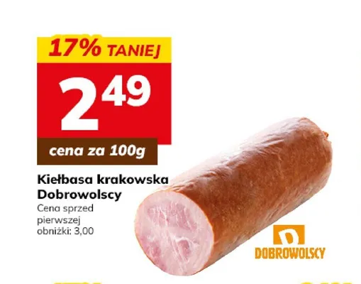Kiełbasa krakowska Dobrowolscy promocja w Hitpol