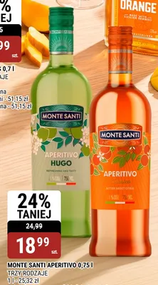 Aperitivo Monte Santi Hugo promocja w bi1