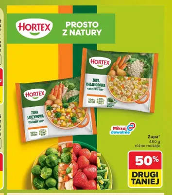 Zupa kalafiorowa Hortex promocja w Carrefour Market