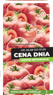 Pomidory malinowe promocja w Odido
