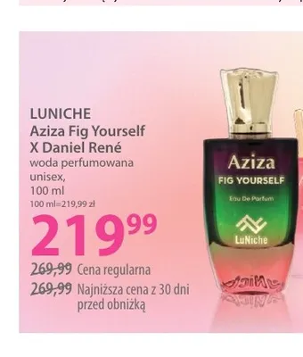 Woda perfumowana unisex Aziza Fig Yourself X Daniel René LuNiche promocja w Hebe