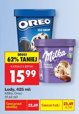 Lody Oreo Ice Cream promocja w Biedronka