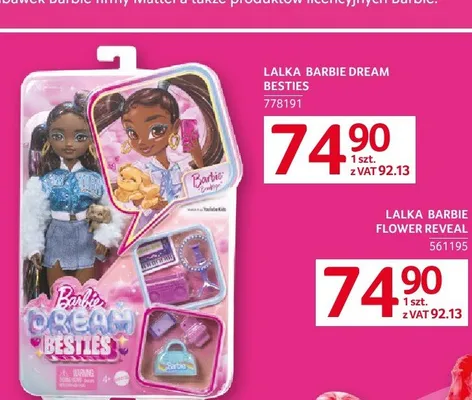 Lalka Barbie Dream Besties promocja w Selgros