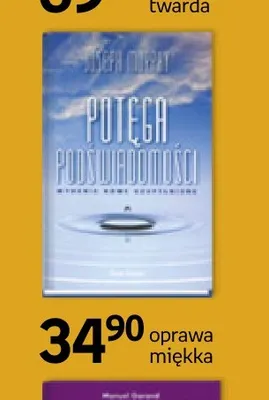 Książka Potęga podświadomości Joseph Murphy oprawa miękka promocja w Empik