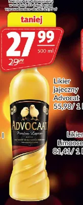 Likier jajeczny Advocat promocja w Prim Market