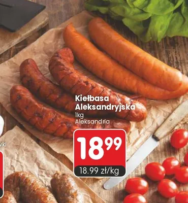 Kiełbasa Aleksandryjska Aleksandria promocja w Market Point