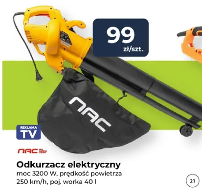 Odkurzacz elektryczny Nac promocja w PSB Mrówka