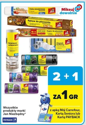 Wszystkie produkty marki Jan Niezbędny promocja w Carrefour Market