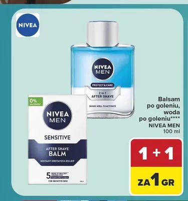 Balsam po goleniu Nivea Men promocja w Carrefour Market