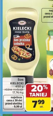 Sos prażona cebulka Kielecki promocja w Carrefour