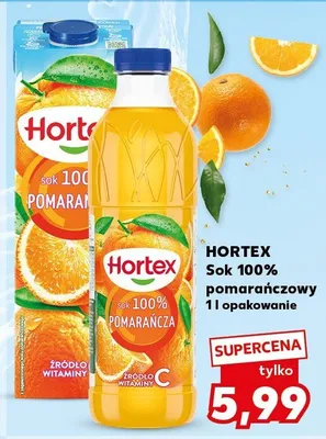 Sok 100% pomarańczowy promocja w Kaufland